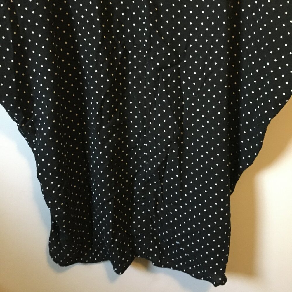 Ardene 100% Viscose Polka Dot Cocoon Kimono Cardigan Cover Up Medium M - Picture 7 of 14